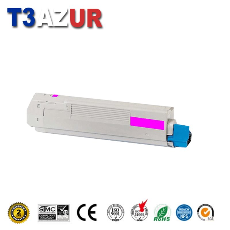 Toner compatible Epson Aculaser C9300 (C13S050603) - Magenta - 7 500 pages