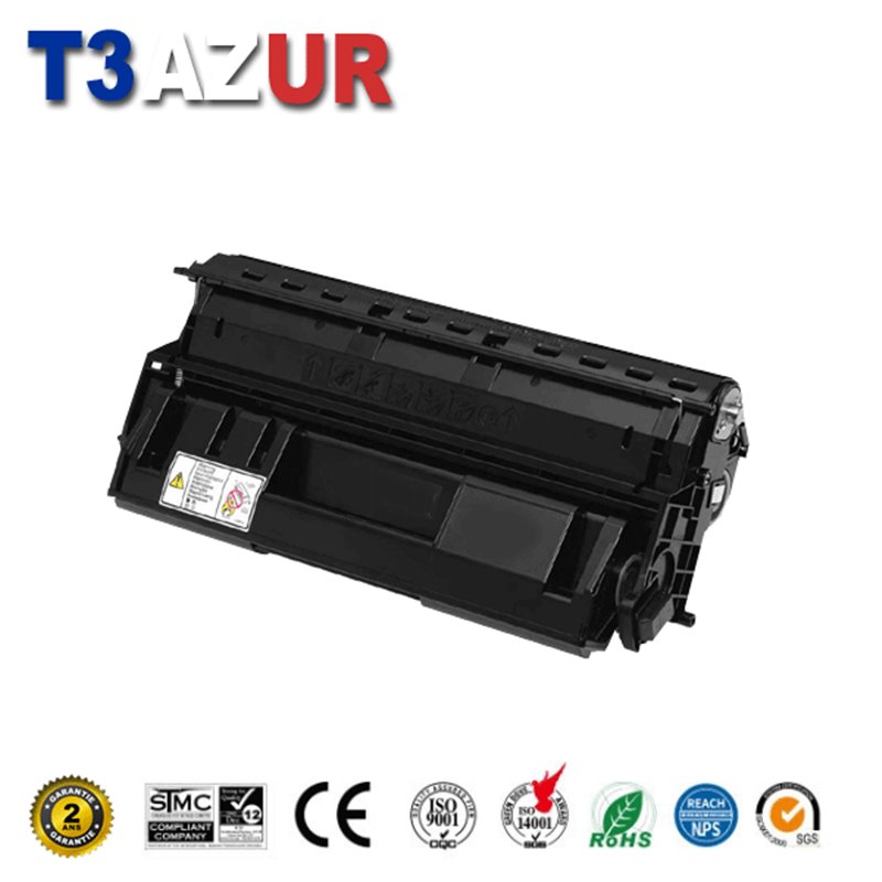 Toner compatible Epson Aculaser M8000 (C13S051188)- Noire - 15 000 pages