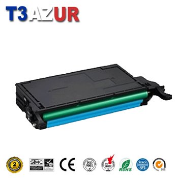 Toner compatible Samsung CLP620/CLP670 (CLT-C5082L/CLT-KC082S)-Cyan - 4 000 pages