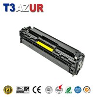 Toner compatible HP CC532A/CE412A/CF382A - Jaune - 2 800 pages