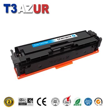 Toner compatible HP CF401X/CF401A (201X/201A)- Cyan- 2 300 pages