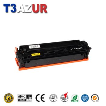 Toner compatible HP CF530A (205A) -Noire -1 100 pages