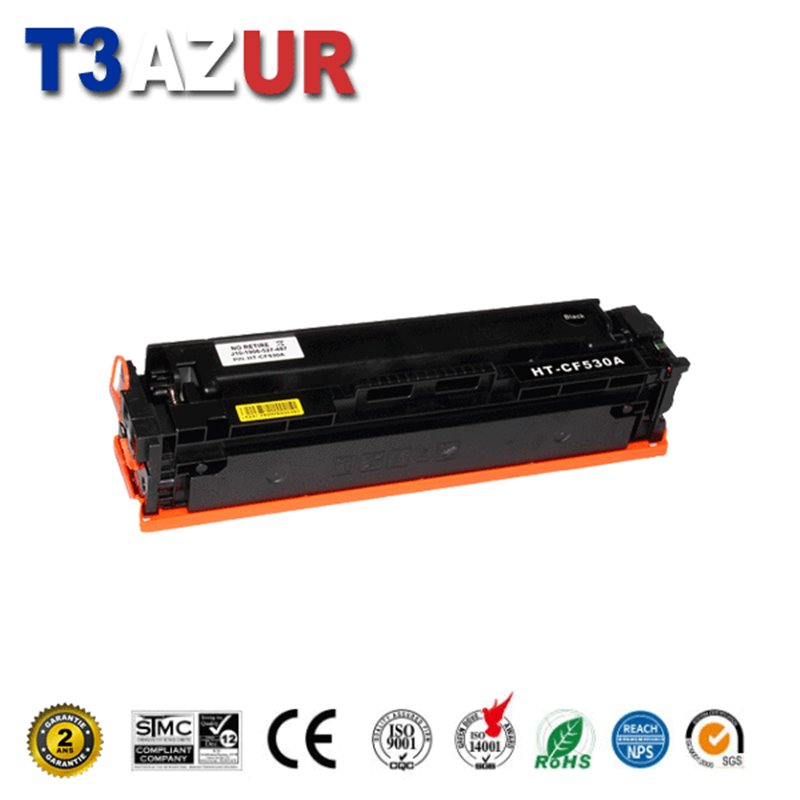 Toner compatible HP CF530A (205A) -Noire -1 100 pages