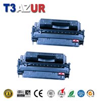 Lot de 2 Toners compatibles HP Q2612A (12A)/ Canon FX10/FX9/104/703 (0263B002/7616A005)- 2 000 pages