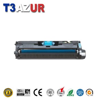 Toner compatible HP Q3961A/C9701A (122A/121A) / Canon 701 - Cyan - 4 000 pages