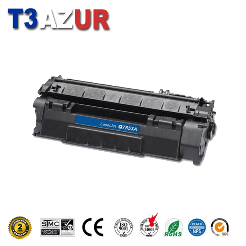 Toner compatible HP Q7553A/Q5949A/ Canon 708/715- 3 000 pages