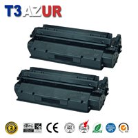 Lot de 2 Toners compatibles HP C7115A/ Q2613A/ Q2624A/Canon EP25 (5773A004) - 2 500 pages