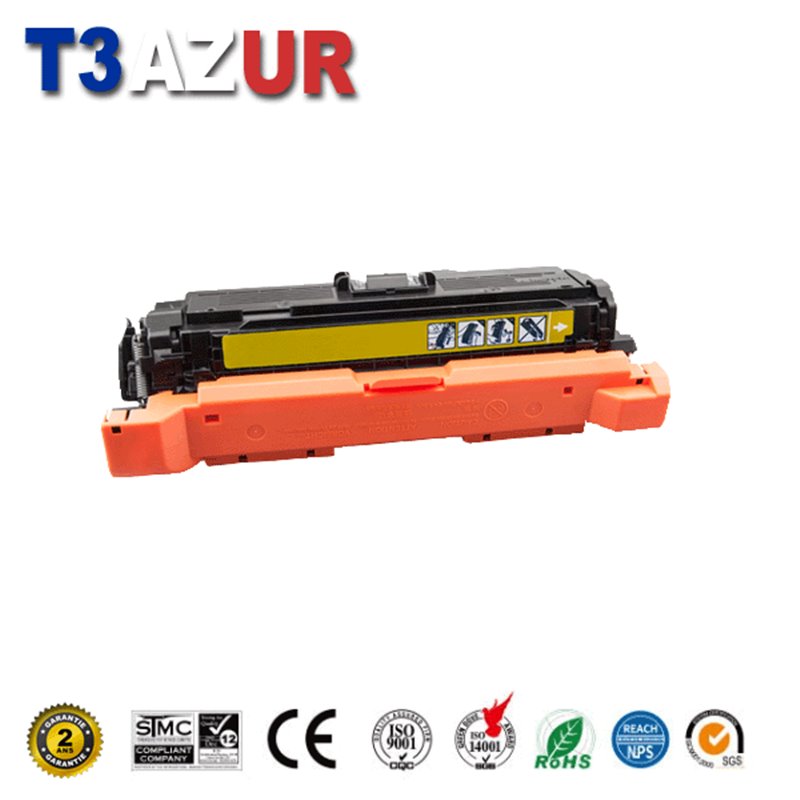 Toner compatible Canon 040H (0455C001/0454C001) - Jaune -10 000 pages