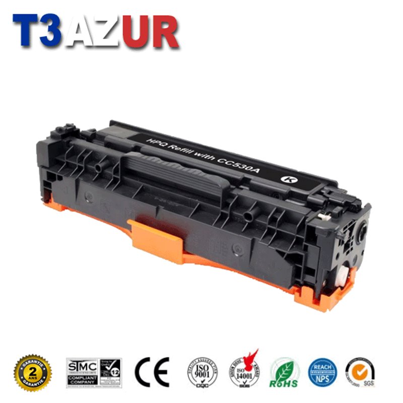 Toner compatible Canon 718 - Noir 4 400 pages