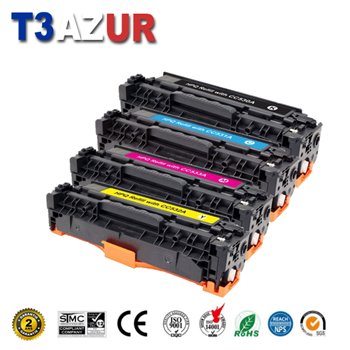 Lot de 4 Toners compatibles Canon 718