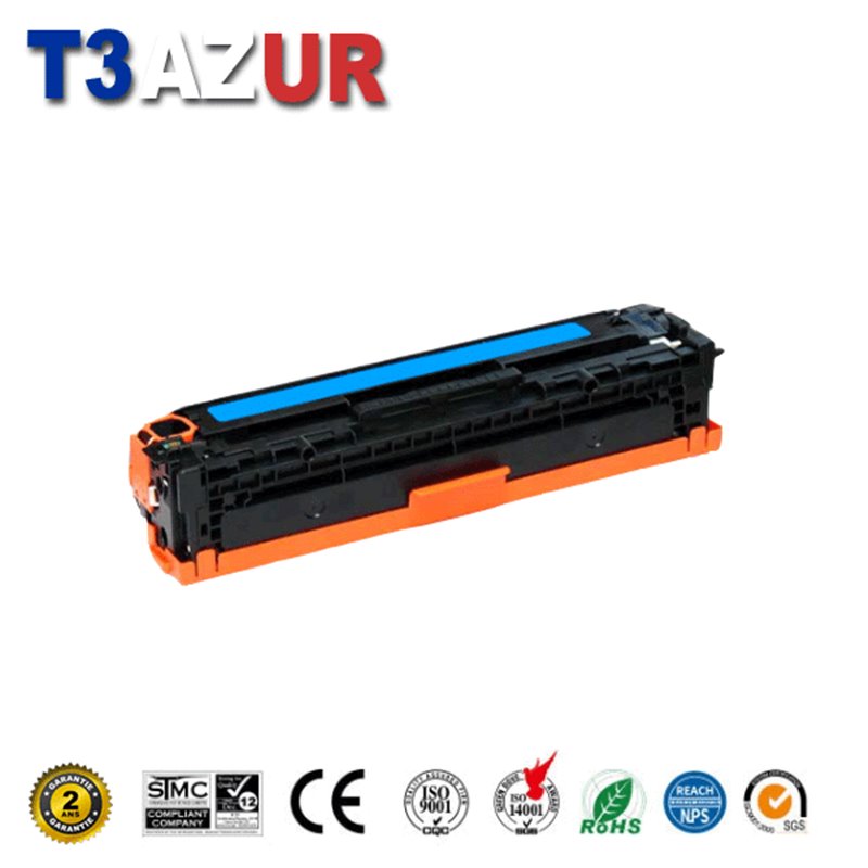 Toner compatible Canon 045H (1245C002/1241C002) - Cyan - 2 200 pages