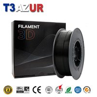 Filament d'imprimante PLA 3D - Diamètre 1.75mm - Bobine 1kg - Couleur Noir