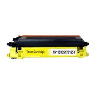 Toner compatible Brother TN130/TN135 - Jaune - 4 000 pages