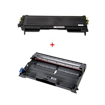 Toner + Tambour compatible Brother TN2000/ TN2005 / DR2000 / DR2005