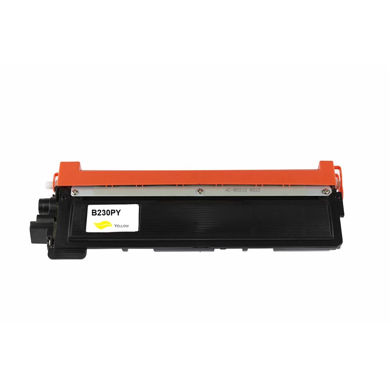 Toner compatible Brother TN230 - Jaune - 1 400 pages