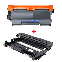 Toner + Tambour compatible Brother TN2220 + DR2200