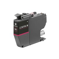 Cartouche compatible Brother LC421XL (LC421XLM) Magenta