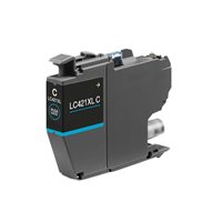 Cartouche compatible Brother LC421XL (LC421XLC) Cyan