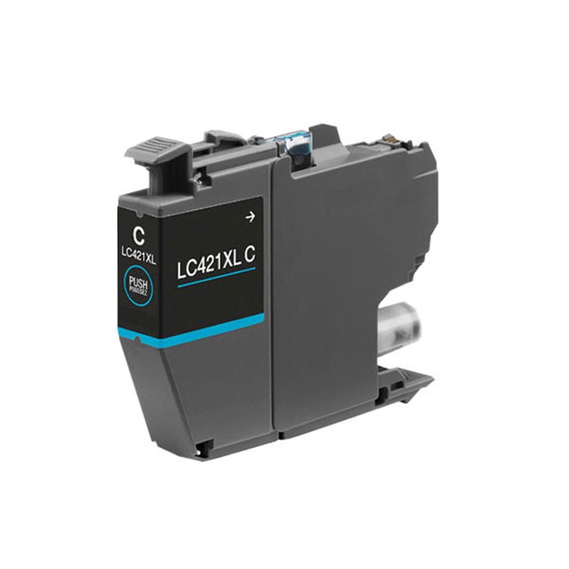 Cartouche compatible Brother LC421XL (LC421XLC) Cyan