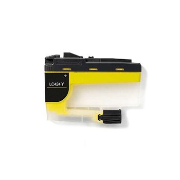 Cartouche compatible Brother LC424 (LC424Y) - Jaune