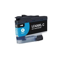 Cartouche compatible Brother LC426XL (LC426XLC) - Cyan