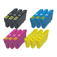 Lot de 10 Cartouche compatible Epson T02V6 (502 XL)