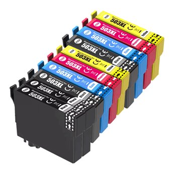 Lot de 10 Cartouches compatibles Epson 503XL