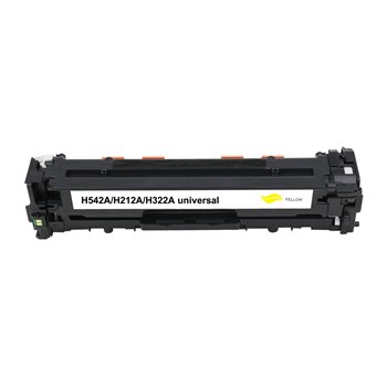 Toner compatible HP CB542A - Jaune -1 400 pages