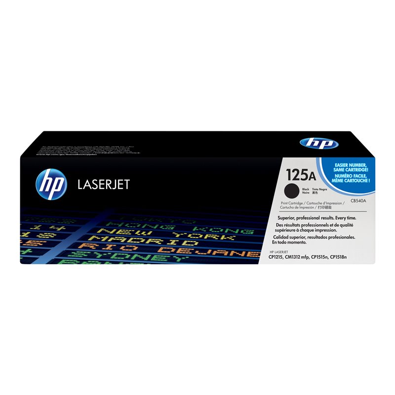 Original - Toner HP CB540A - Noire - 2 200 pages