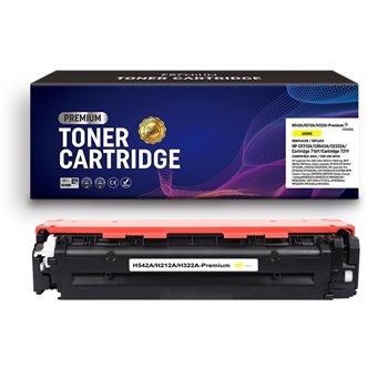 Premium Compatible - Toner compatible HP CB542A - Jaune -1 400 pages