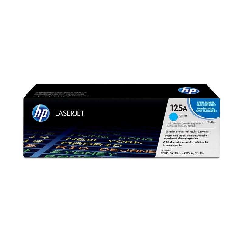 Original - Toner HP CB541A - Cyan- 1 400 pages