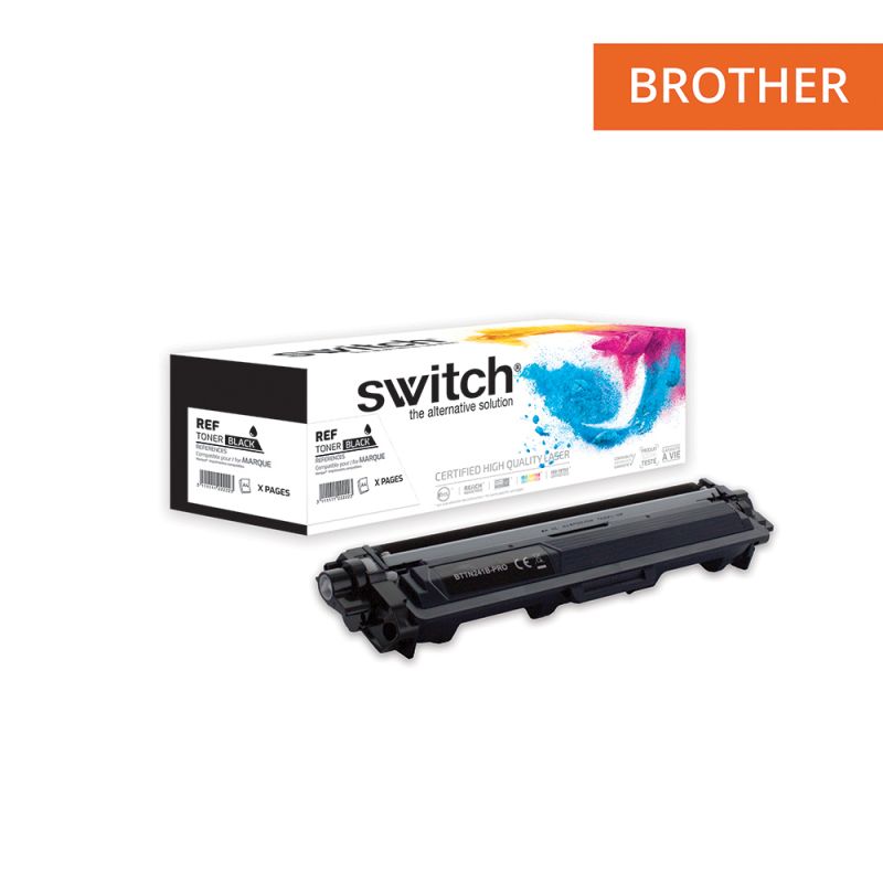 SWITCH - Toner compatible Brother TN241 - Noire - 2 500 pages