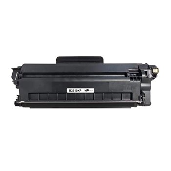 Toner compatible Brother avec TN-2510XL - Noir - 3 000 pages