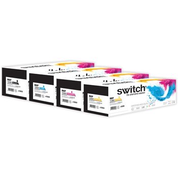 SWITCH - Lot de 4 Toners compatibles Brother TN326 - Gamme PRO