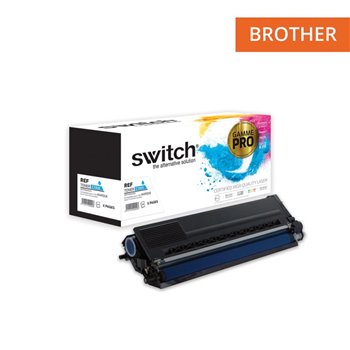 SWITCH - Toner compatible Brother TN326 - Cyan - Gamme PRO