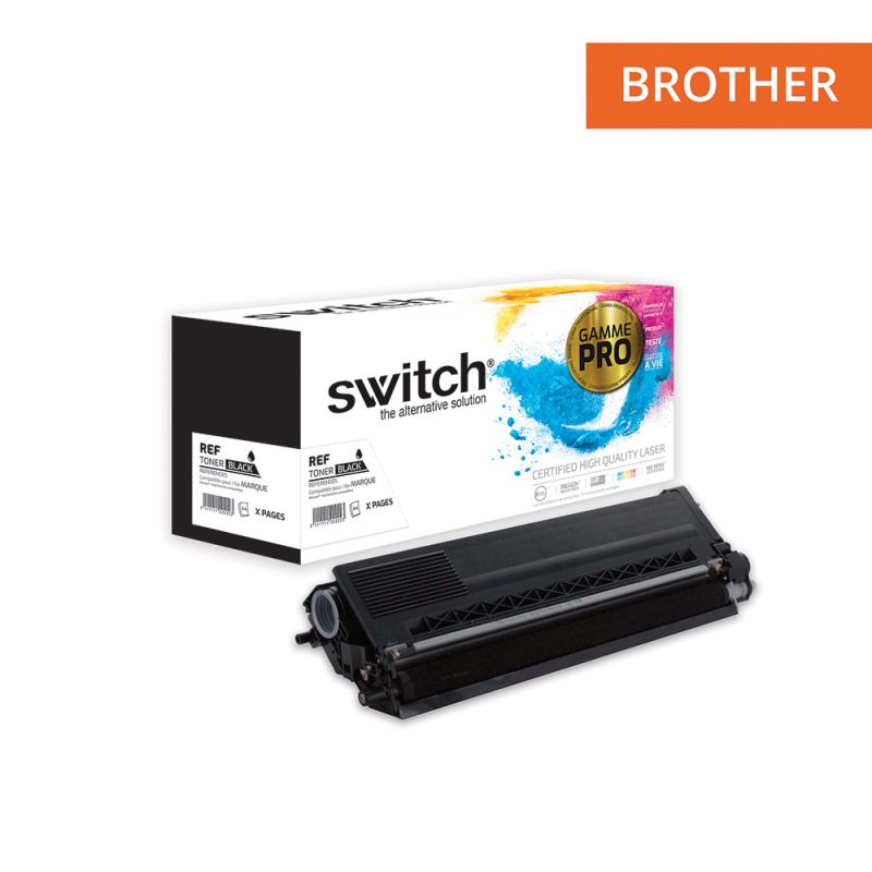 SWITCH - Toner compatible Brother TN326 Noire - Gamme PRO