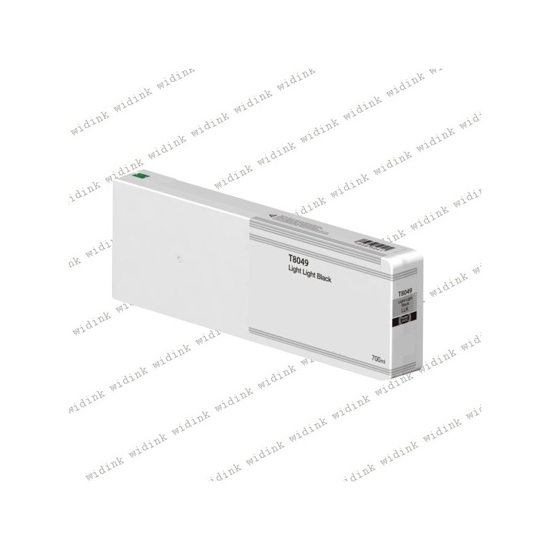 Cartouche compatible Epson T8049/T8249 (C13T804900/C13T824900) - Lihgt Light Noire - 700 pages