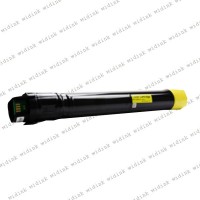 Toner compatible Xerox Phaser 7800 (106R01568)-Jaune -17 200 pages