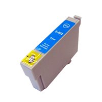 Cartouche compatible Epson T0802 (C13T08024010) - Cyan - 18ml