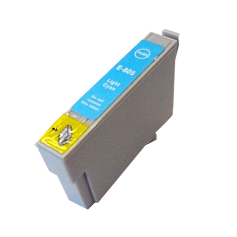 Cartouche compatible Epson T0805 (C13T08054010) - Light Cyan - 18ml