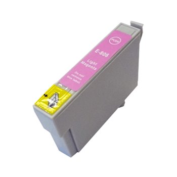 Cartouche compatible Epson T0806 (C13T08064010) - Light Magenta - 18ml