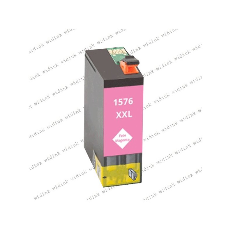 Cartouche compatible Epson T1576 (C13T15764010) - Light Magenta - 29,5ml