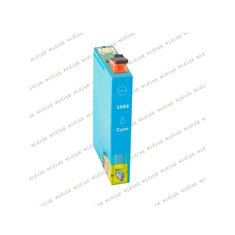 Cartouche compatible Epson T1592 (C13T15924010) - Cyan - 17ml