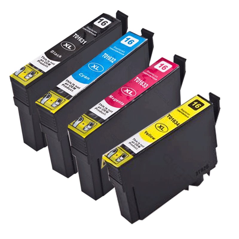 Lot de 4 Cartouches compatibles Epson T1631 - T1634