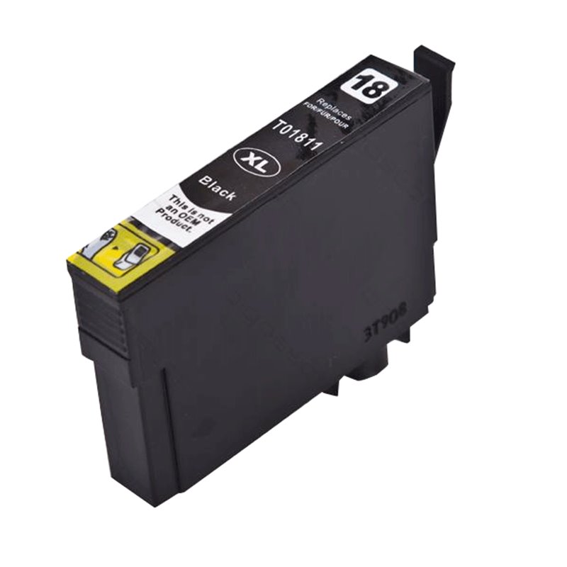 Cartouche compatible Epson T1811/T1801 (18XL)(C13T18114010/C13T18014010) - Noire- 18ml