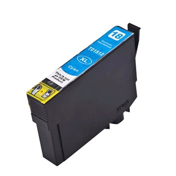 Cartouche compatible Epson T1812/T1802 (18XL)(C13T18124010/C13T18024010) - Cyan - 15ml