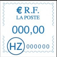 IS5000 / IS6000 - RECYCLEE NEOPOST / QUADIENT - 7210587L / 4150778B - ENCRE BLEUE - (TYPE HZ)