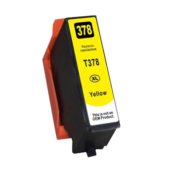 Cartouche compatible Epson T3794/T3784 (378XL)(C13T37944010/C13T37844010) - Jaune- 13ml