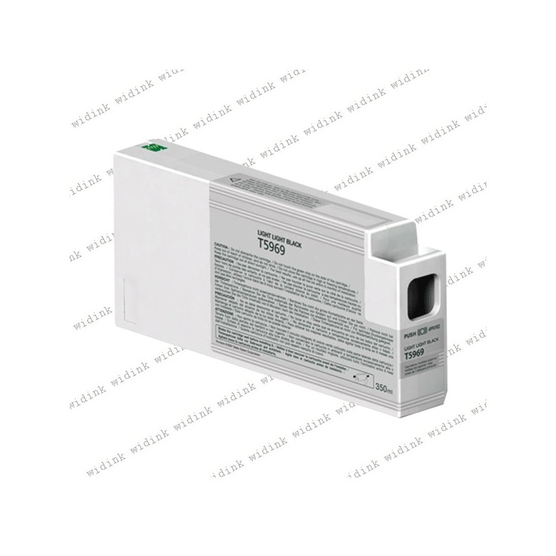 Cartouche compatible Epson T5969 (C13T596900) - Light Light Noire - 350ml