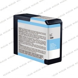 Cartouche compatible Epson T5805 (C13T580500) - Light Cyan- 80ml